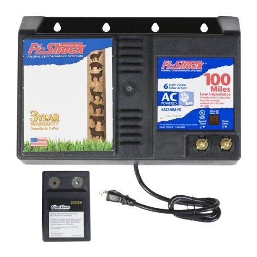 Fi-shock eac100m-fs ac low impedance energizer, 100-mile for sale