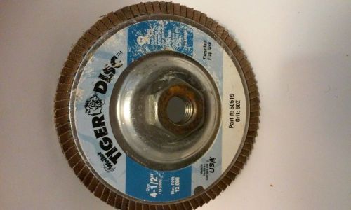 50519 Arbor Mount Flap Disc, 4-1/2in, grit 6oz