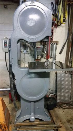 Davis &amp; Wells 20&#034; Bandsaw 2 HP Single Phase