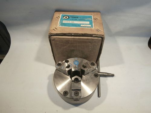 NEW Yuasa 3 Jaw 6-1/2&#034; Lathe Chuck 2-1/4 X 8 TPI Back