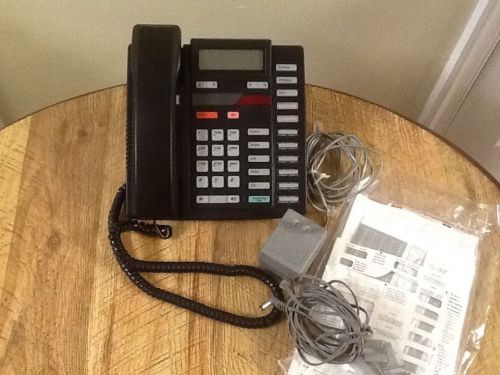 AASTRA NORTEL MERIDIAN 9316CW BLACK LCD DISPLAY ANALOG SPEAKERPHONE W/PSUPPLY