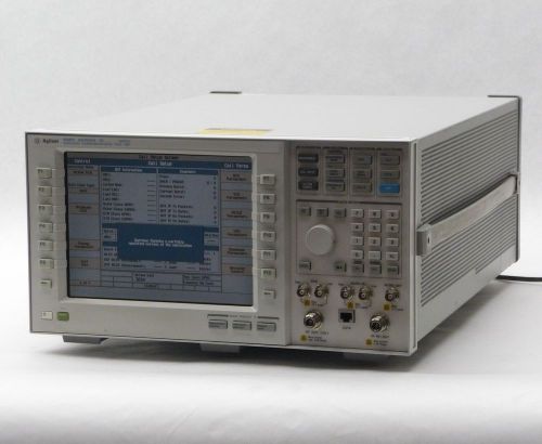 HP AGILENT 8960 SERIES 10 WIRELESS COMMUNICATIONS TEST SET E5515C OPT 002 003