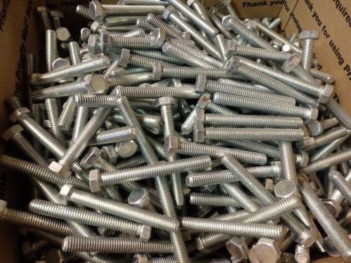 Lot of 450+ Hex Head Bolts -3/8-16x3&#034; - 3/8&#034; Diameter - 16 Thread -3&#034; Length (G5