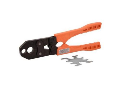 Pex tool crimping crimp 1/2 3/4 in. crimper copper ring plumbing dual sharkbite for sale