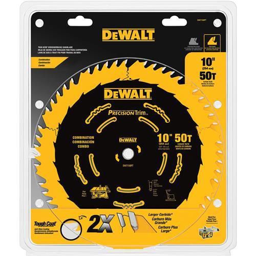 DEWALT 10&#034; 50TOOTH SAW BLADE DW7150PT