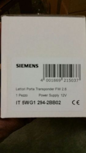 SIEMENS 5WG1 294-2BB02 LETTER TRANSPONDER FOR HOTEL SETTING, NEW!