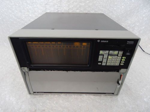 GOULD TA-6000 MICROPULSING THERMAL ARRAY STRIPCHART RECORDER TA6000