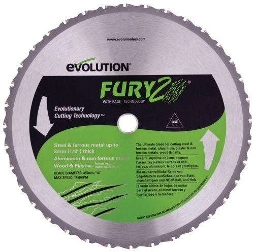 Evolution 14&#034; Multipurpose Blade FURY355BLADE