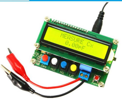 LC100-A Digital L/C Inductance Capacitance LCD Display Meter High Precision