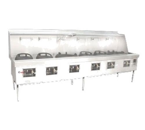 Town y-6-std york® wok range gas (6) chambers for sale