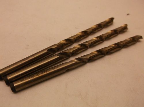 New 3pk PTD 3/16 cobalt Drill Bits (E55)