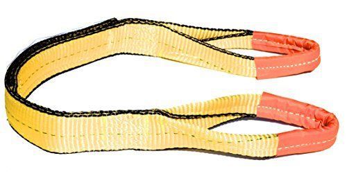 Industrial Grade Web Sling/Lifting Strap 2&#034; x 4&#039; Eye and Eye Flat Web Sling/ New