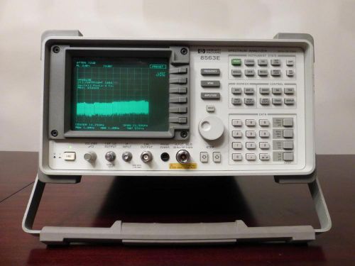 HP Agilent 8563E 30 Hz - 26.5 GHz Spectrum Analyzer w/ Option 006 - CALIBRATED!