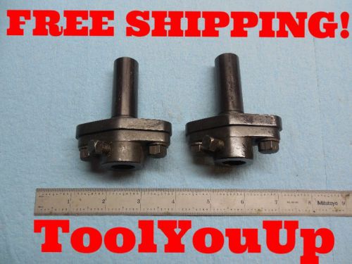 2PCS BROWN &amp; SHARP TYPE 5/8&#034; I.D. X 3/4&#034; SHANK DRILL BIT HOLDER SCREW TOOLING