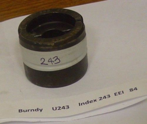 Burndy U243 Index 243 EEI 84 Crimping Die