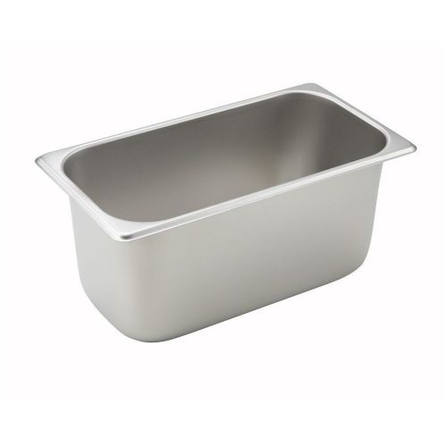 Winco SPT6, 6-Inch One-Third Steam Table Pan, NSF