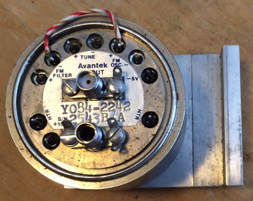 Avantek YIG Oscillator 2 to 8 GHz YO84-2242 tested