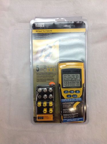 Klein Tools NEW Kit VDV Scout Pro 2 Tester Tests Voice, Data &amp; Video VDV501-823R