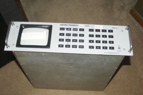 ASTRO TRONICS Model 610 Data Transmission Test Set NASA Working