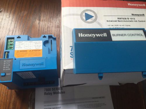 Honeywell RM7838 B 1013 Enhanced Semi-Automatic Ind. Control Module New