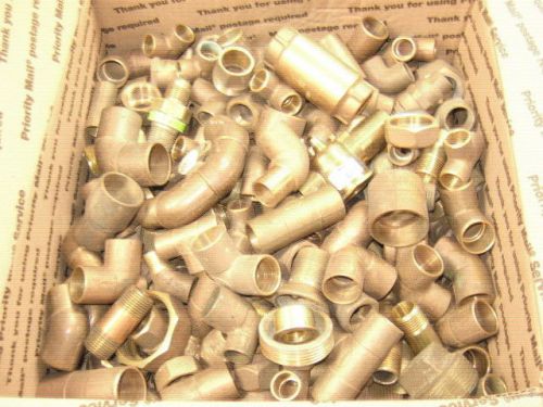 Brass fittings (165+ pcs)