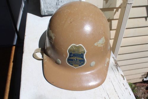 Vintage Fiberglass Hardhat - US Dept. of Agriculture - SuperGlas