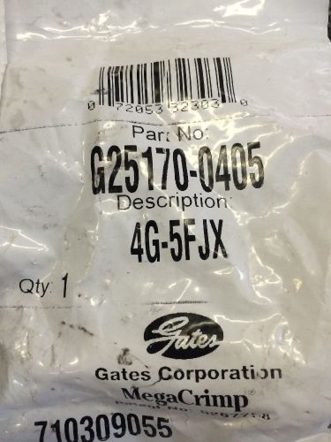 Lot Of 5! GATES  G25-170-0405 4G-5FJX Female Hydraulic Hose Coupling Fitting