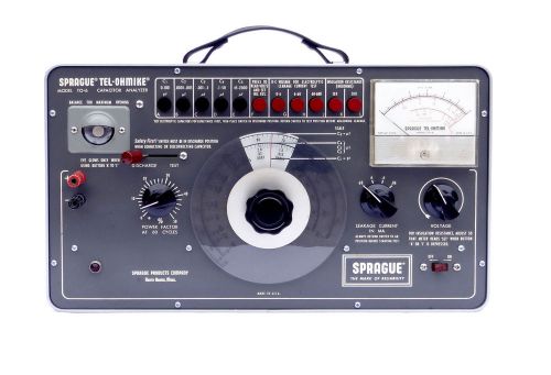 SPRAGUE Model TO-6 TEL-OHMIKE Capacitor Analyzer