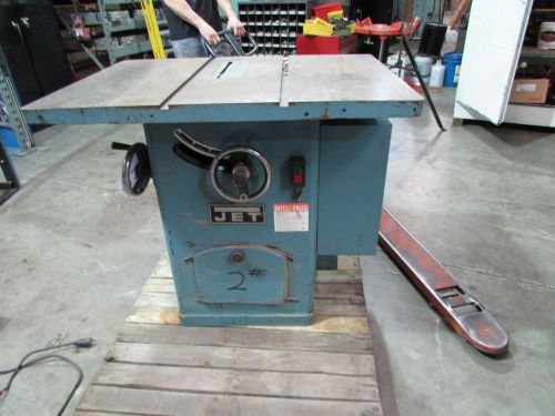 JET 10&#034; Tilting Arbor Table Saw 3 hp