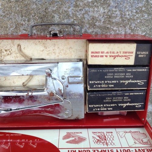 Vintage swing line staple gun