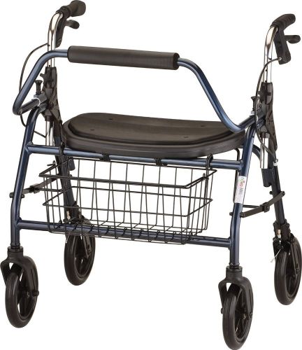 Mighty mack heavy duty walker, blue, free shipping, no tax, item 4216bl for sale