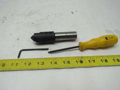 Kennametal 3.37080r720 sefas 45 degree combo chamfer and countersink drill for sale