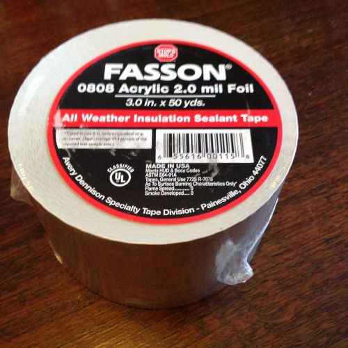 Avery Dennison Fasson 0808 Acrylic 2.0 Mil Foil Tape