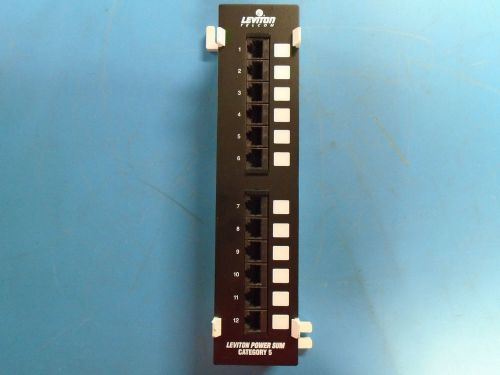 Leviton Power Sum Category 5 12 Port