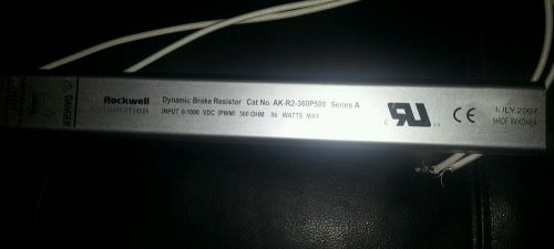 Rockwell Automation Dynamic Brake Resistor AK-R2-360P500