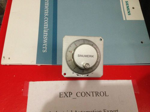 6FC9320-5DC00 Siemens  ELECTRONIC HANDWHEEL for CNC 840D,840C,810,820