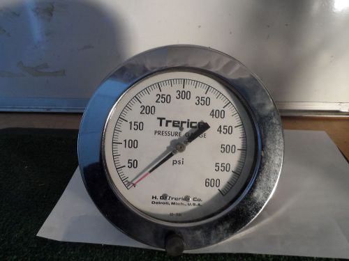 TRERICE   PRESSURE GAUGE   #52-2194   0-600 PSI    UNUSED                  1013