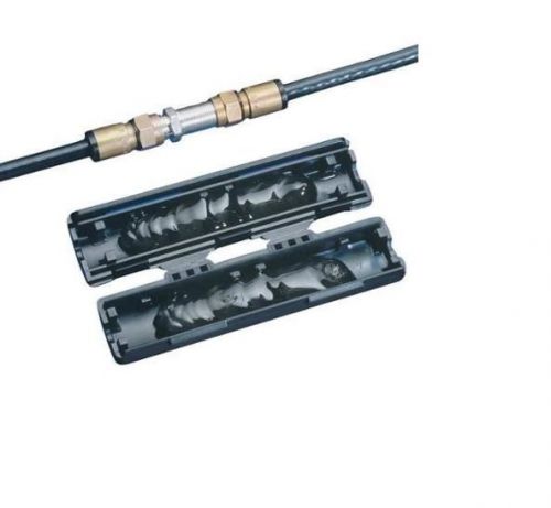 TE CONNECTIVITY CPGI-569661-1-K Coax Splice Kit,Series 7/11,60V,Black Case of 32