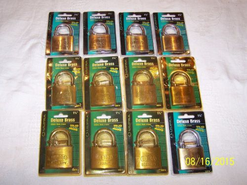 Brass 1-3/4&#034; Padlocks