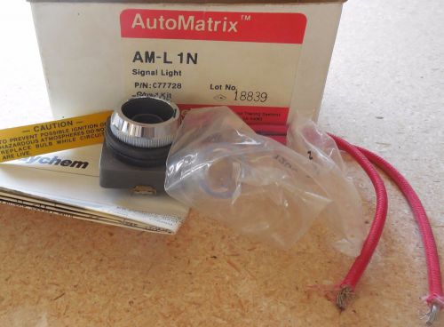 10 pcs NEW Raychem AM-L 1N (AM-L1N) Signal / Pilot Light Kit 120/240v - All 10pc