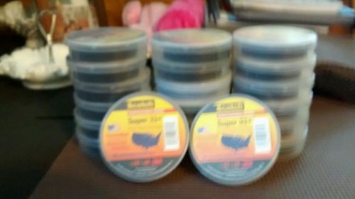 3M Scotch Super 33+ Black Vinyl Electrical Tape LOT OF 20!!!!!!!! 3/4 IN, 66 FT