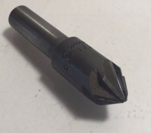 SEVERANCE 1/2&#034; x 41° HSS MULTI FLUTE COUNTERSINK W/ 3/8&#034; SHANK