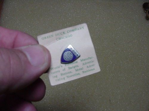 VINTAGE ALCOA DAVENPORT PLANT STERLING  LAPEL PIN