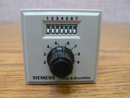 Potter &amp; brumfield siemens programmable timer cns-35-96  0.1 sec-100 min 10a 277 for sale