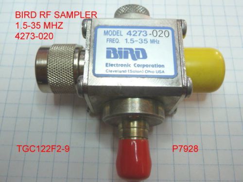 Variable rf signal sampler  bird 4273-020 1.5-35 mhz for sale