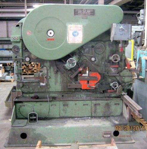 Mubea model kbl 2 1/2 mechanical universal ironworker for sale