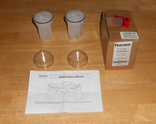 Thermo Electron Sealed Aerocarrier Centrifuge Adapter Pr of # 02092SF  2x15 ml