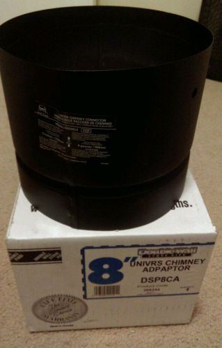 New in box -double wall stove pipe chimney adapter ds-dsp8ca  adapter 8&#034; for sale