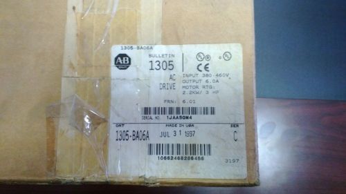 Allen Bradley 1305-BA06A /C | AC Adjustable Frequency Drive *NIBFS*