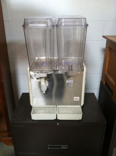 Crathco 2 bowl refrigerated beverage dispenser model 1wd25-4 for sale